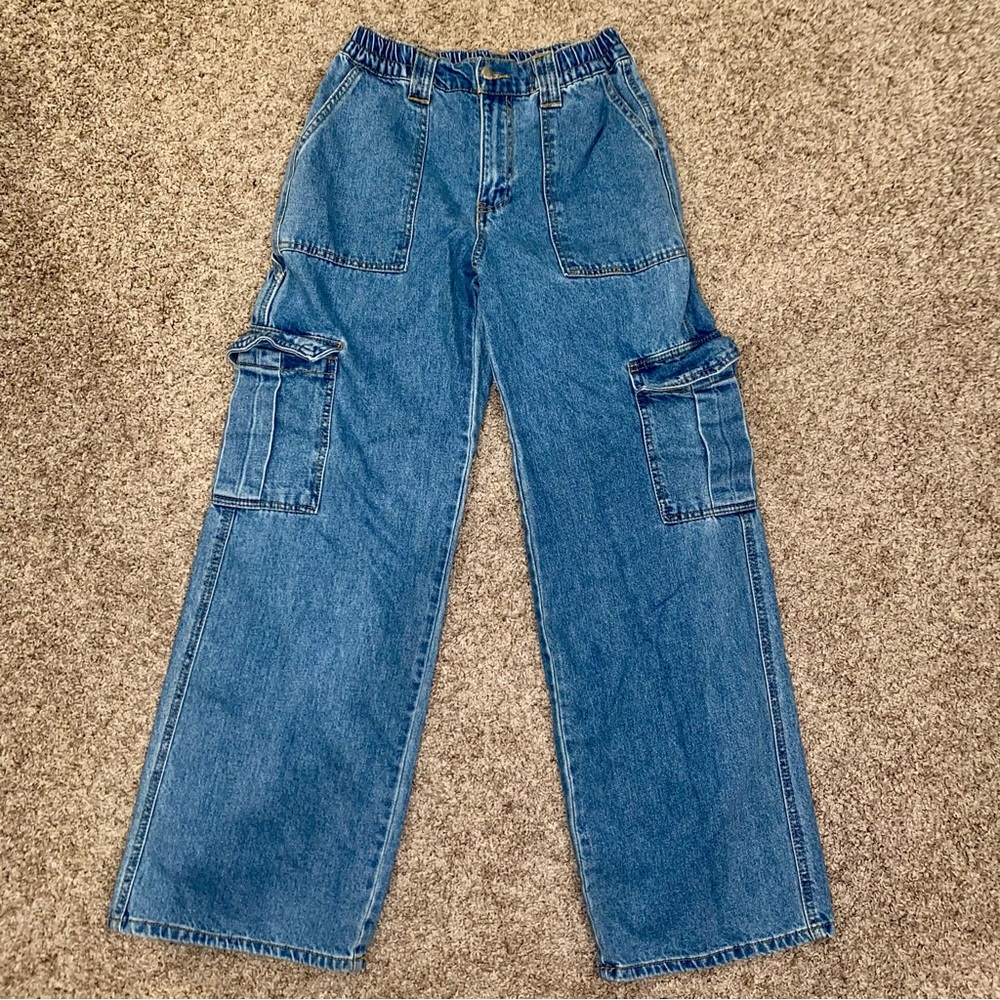 Forever 21 cargo jeans